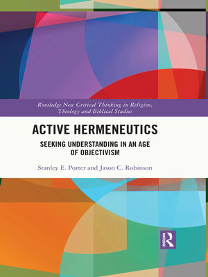 cover image of Active Hermeneutics